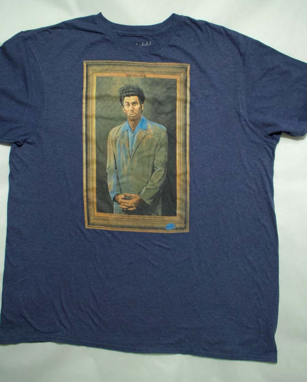 Seinfeld The Kramer Framed Portrait Graphic T-Shirt